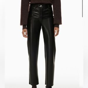 Wilfred Melina Pant - High Waisted Vegan Leather